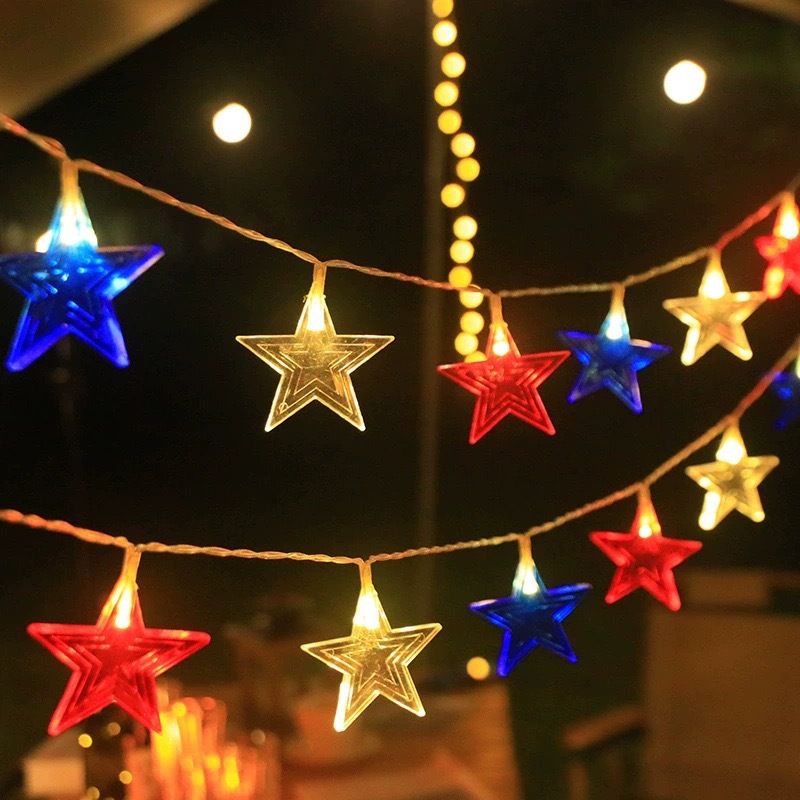 3 Renkli Yıldız LED Dize Işıkl - Led Fairy String Lights incelemesi ve fiyatı