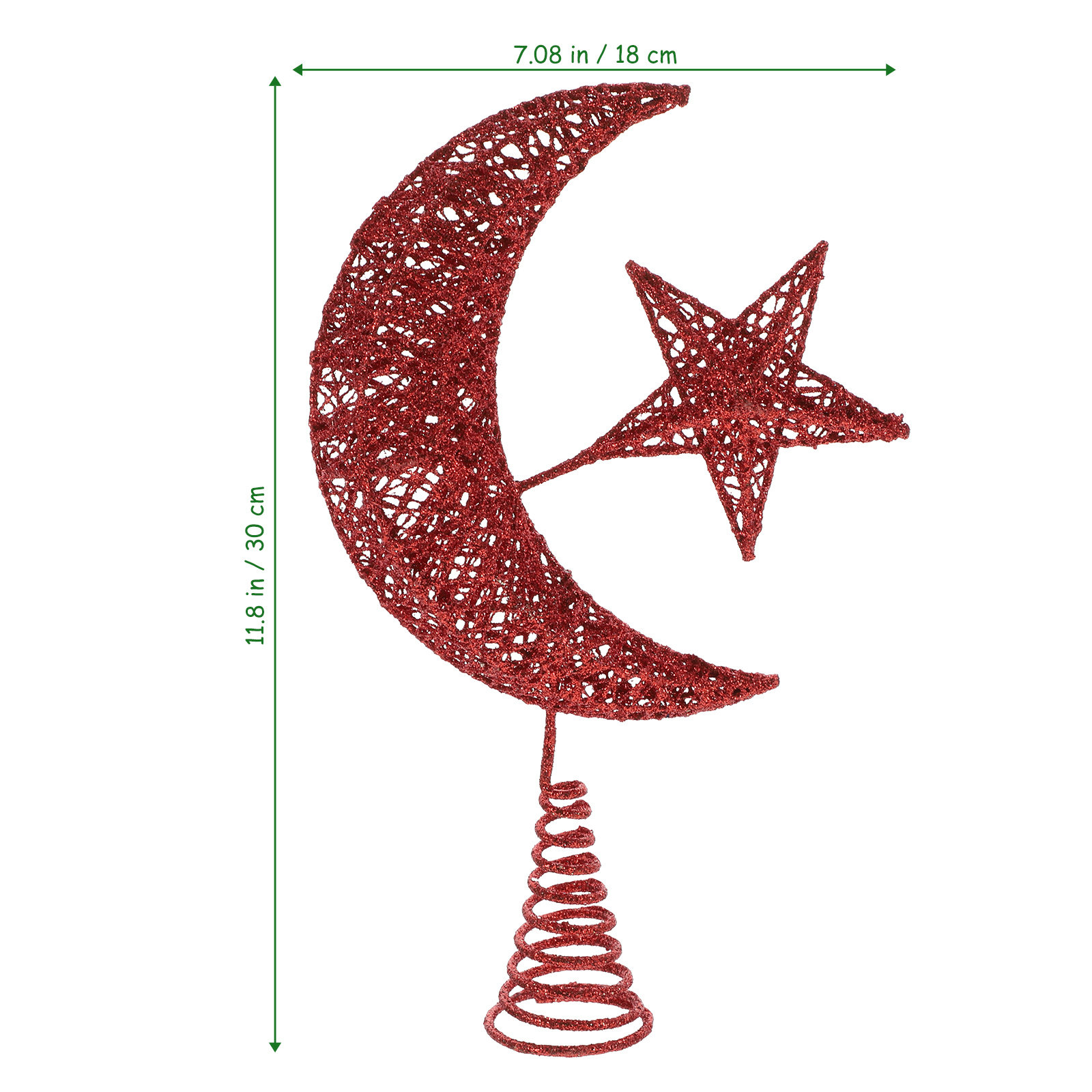 Şenlikli Noel Yıldızı Ay Ağaç  - Star Tree Topper incelemesi ve fiyatı