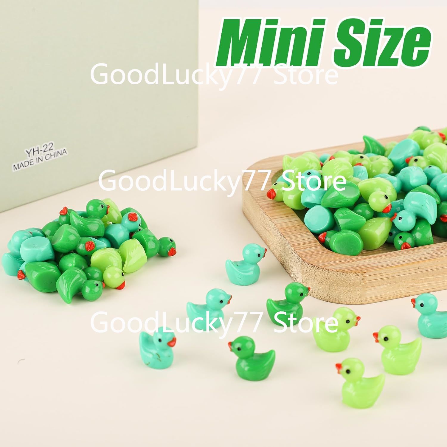 100/50 adet Mini Reçine Yeşil  - Nutcracker Figurine incelemesi ve fiyatı