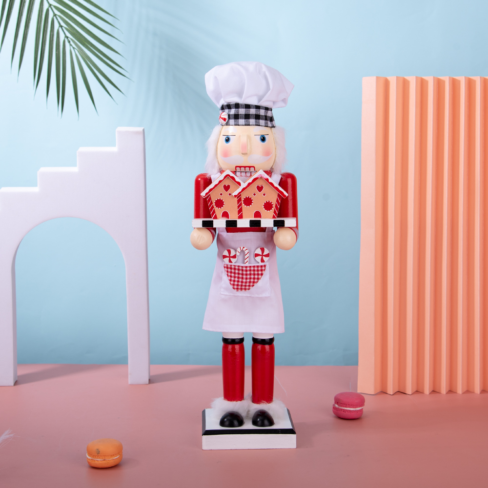 38 CM Şef Yapı Fındıkkıran Kuk - Nutcracker Figurine incelemesi ve fiyatı